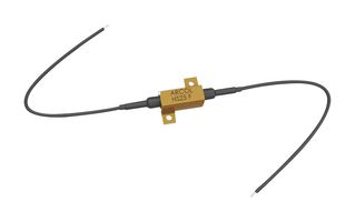 HS25F 10R F M404 - Resistor, 10 ohm, HSF, 25 W, ± 1%, Wire Leaded, 550 V - OHMITE