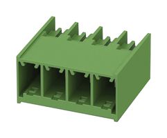 PC 6/ 3-G-7,62 - Terminal Block, Header, 7.62 mm, 3 Ways, 41 A, 630 V, Through Hole Right Angle - PHOENIX CONTACT