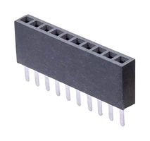 M50-3031042 - PCB Receptacle, Board-to-Board, 1.27 mm, 1 Rows, 10 Contacts, Through Hole Mount, Archer M50-303 - HARWIN