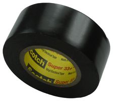 33+SUPER (3/4"X20FT) - Electrical Insulation Tape, PVC (Polyvinyl Chloride), Black, 19.05 mm x 6.1 m - 3M