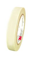 27 TAPE (3/4"X66FT) - Electrical Insulation Tape, Glass Cloth, White, 19.05 mm x 20.12 m - 3M