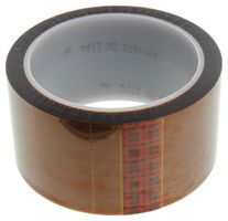 5413 2" X 36 YD - Masking Tape, PI (Polyimide) Film, Amber, 50.8 mm x 32.9 m - 3M