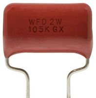 ECWFD2J183KB - General Purpose Film Capacitor, Metallized PP, Radial Box - 2 Pin, 18000 pF, ± 10%, 141 V, 630 V - PANASONIC