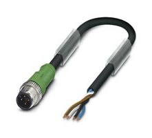 SAC-4P-M12MS/ 5,0-186 - Sensor Cable, 4 Pos, M12 Plug, Free End, 4 Positions, 5 m, 16.4 ft - PHOENIX CONTACT