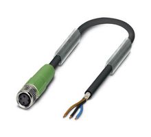 SAC-3P- 1,5-PUR/M 8FS SH - Sensor Cable, M8 Receptacle, Free End, 3 Positions, 1.5 m, 4.9 ft - PHOENIX CONTACT