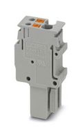 PP-H 1,5/S/2 - Pluggable Terminal Block, 3.5 mm, 2 Ways, 26AWG to 14AWG, 1.5 mm², Push In, 17.5 A - PHOENIX CONTACT