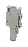 PP-H 2,5/1-R - Pluggable Terminal Block, 1 Ways, 26AWG to 12AWG, 2.5 mm², Push In, 24 A - PHOENIX CONTACT