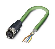 NBC- 2,0-93B/FSD SCO - Sensor Cable, 4P, M12 Receptacle, Free End, 4 Positions, 2 m, 6.6 ft, SPEEDCON - PHOENIX CONTACT