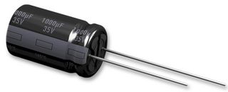 EEUFC1A221SH - Electrolytic Capacitor, 220 µF, 10 V, ± 20%, Radial Leaded, 1000 hours @ 105°C, Polar - PANASONIC