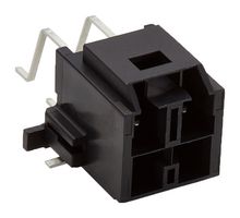203555-2124 - Pin Header, Power, 6.5 mm, 2 Rows, 4 Contacts, Through Hole Right Angle, CP-6.5 203555 - MOLEX