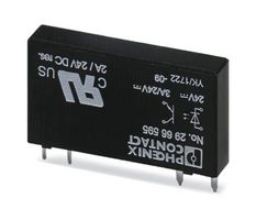 OPT-24DC/ 24DC/  2 - Solid State Relay, SPST-NO, 3 A, 33 VDC, Through Hole, Solder - PHOENIX CONTACT