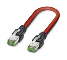 NBC-R4AC/15,0-93K/R4AC - Ethernet Cable, RJ45 Plug to RJ45 Plug, Red, 15 m, 49.2 ft - PHOENIX CONTACT