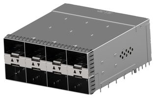 2339978-7 - I/O Connector, 20 Contacts, Receptacle, zSFP+, Press Fit, PCB Mount - TE CONNECTIVITY