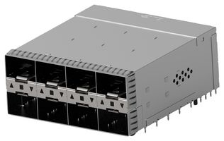 1-2339978-9 - I/O Connector, 20 Contacts, Receptacle, zSFP+, Press Fit, PCB Mount - TE CONNECTIVITY