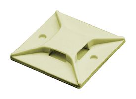 ABM2S-A-C15 - Cable Tie Mount, Adhesive, Ivory, ABS (Acrylonitrile Butadiene Styrene), 25.4 mm, 25.4 mm - PANDUIT