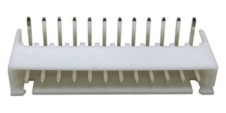 MP001819 - Pin Header, R/A, Wire-to-Board, 2.5 mm, 1 Rows, 12 Contacts, Through Hole Right Angle, MP W2B 2.5MM - MULTICOMP PRO