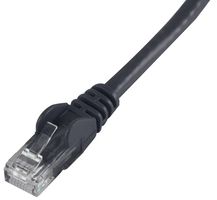 PSG91511 - Ethernet Cable, UTP, LSOH, Cat6, RJ45 Plug to RJ45 Plug, UTP (Unshielded Twisted Pair), Black, 2 m - PRO SIGNAL