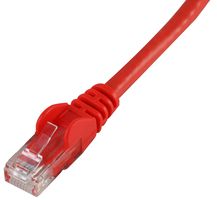 PSG91527 - Ethernet Cable, UTP, LSOH, Cat6, RJ45 Plug to RJ45 Plug, UTP (Unshielded Twisted Pair), Red, 0.5 m - PRO SIGNAL