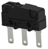 SAJSX2XPP0180SDTFBQ - Microswitch, Subminiature, Pin Plunger, SPDT, Quick Connect, 2 A, 30 V - ALCOSWITCH - TE CONNECTIVITY