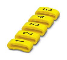 SD-WMTBS (NEUTRAL) CC - Wire Marker, Label, Blank (No Legend), Yellow, 4.3mm x 26mm, 16 mm - PHOENIX CONTACT