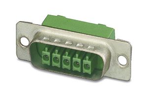 PSC 1,5/ 5-F - Pluggable Terminal Block, 3.5 mm, 5 Ways, 28AWG to 16AWG, 1.5 mm², Screw, 8 A - PHOENIX CONTACT