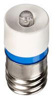 E10SB24A - LED Replacement Lamp, E10 / MES, Blue, 490 mcd - APEM