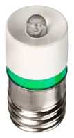 E10SG130A - LED Replacement Lamp, E10 / MES, Green, 570 mcd - APEM