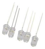 MP-703-1066 - LED, WHITE, 20CD, ROUND, 5MM - MULTICOMP PRO
