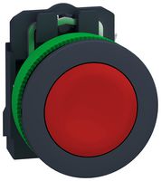 XB5FA42 - Industrial Pushbutton Switch, Harmony, 30.5 mm, SPST-NC, Momentary Spring Return, Round Flush - SCHNEIDER ELECTRIC