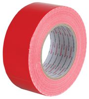 AGT50X50RED - Gaffer Tape, Cloth, Red, 50 mm x 50 m - PRO POWER