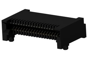 2110819-1 - Pluggable I/O Connector, QSFP+, 38 Contacts, 1 x 1 (Single), Surface Mount, EVERCLEAR Series - TE CONNECTIVITY