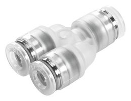 NPQP-Y-Q10-E-FD-P10 - Pneumatic Fitting, Push-In Y-Fitting, 10 bar, 10 mm, PP (Polypropylene), NPQP - FESTO