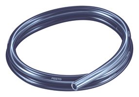 PUN-H-12X2-TSW - Pneumatic Tubing, 12 mm, 8 mm, PU (Polyurethane), Black, 10 bar, 50 m - FESTO