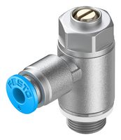 GRLA-1/8-QS-4-D - 1-WAY FLOW CTRL VALVE, QS-4-G1/8, 10BAR - FESTO