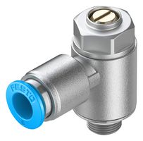 GRLA-1/8-QS-8-MF-D - 1-WAY FLOW CTRL VALVE, QS-8-G1/8, 10BAR - FESTO