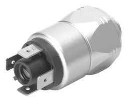 PEV-1/4-A-SW27 - Pressure Switch, G1/4, 1 bar, 10 bar, 1CO, Screw, 4 Pin Connector - FESTO