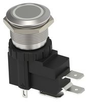 AVH19MSFE3242604 - Vandal Resistant Switch, AVH, 19.1 mm, SPDT, Momentary, Flat, Natural - TE CONNECTIVITY