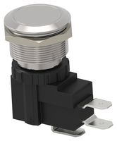 AVH22MSSFO002604 - Vandal Resistant Switch, AVH, 22.2 mm, SPDT, Momentary, Flat, Natural - TE CONNECTIVITY