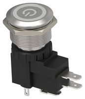 AVH22MSSFE1B121604 - Vandal Resistant Switch, AVH, 22.2 mm, SPDT, Momentary, Flat, Natural - TE CONNECTIVITY