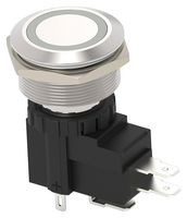 AVH25MSSFE6121604 - Vandal Resistant Switch, AVH, 25.2 mm, SPDT, Momentary, Flat, Natural - TE CONNECTIVITY