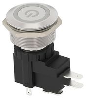 AVH25MSSFE17121604 - Vandal Resistant Switch, AVH, 25.2 mm, SPDT, Momentary, Flat, Natural - TE CONNECTIVITY