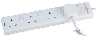 2814NS(1N) 10M - Surge Protector, 4 Outlets, UK, 13 A, 250 V, UK, 10 m - PRO ELEC