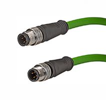 120108-8311 - Sensor Cable, M12 Plug, M12 Plug, 4 Positions, 10 m, 32.8 ft, Micro-Change 120108 - MOLEX