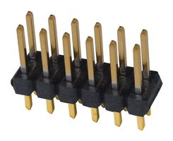 10129381-906001BLF - Pin Header, Board-to-Board, 2.54 mm, 2 Rows, 6 Contacts, Through Hole Straight, FCI Econostik - AMPHENOL COMMUNICATIONS SOLUTIONS