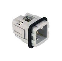 MP004720 - Heavy Duty Connector, Insert, 3+PE Contacts, Plug, Screw Pin - MULTICOMP PRO