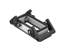 MP004751 - Heavy Duty Connector, Base, Bulkhead Mount, Metal Body, 2 Lever, Heavy Duty Connectors - MULTICOMP PRO