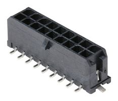 43045-1819 - Pin Header, Power, Wire-to-Board, 3 mm, 2 Rows, 18 Contacts, Surface Mount Straight - MOLEX