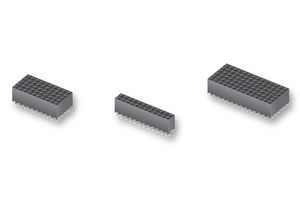 SQW-118-01-L-D . - PCB Receptacle, Board-to-Board, Wire-to-Board, 2 mm, 2 Rows, 36 Contacts, Through Hole Mount - SAMTEC