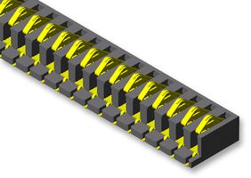 SIB-107-02-F-S-LC . - Spring Loaded Connector, Compression Connector, 2.54 mm, 1 Row, 7 Contacts, Surface Mount - SAMTEC
