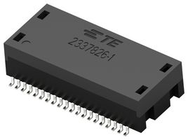 2337826-1 - Transformer, LAN, Modular Jack Filter, 4 Port, 10/100 Base-T, -40°C to 105°C, Surface Mount - TE CONNECTIVITY
